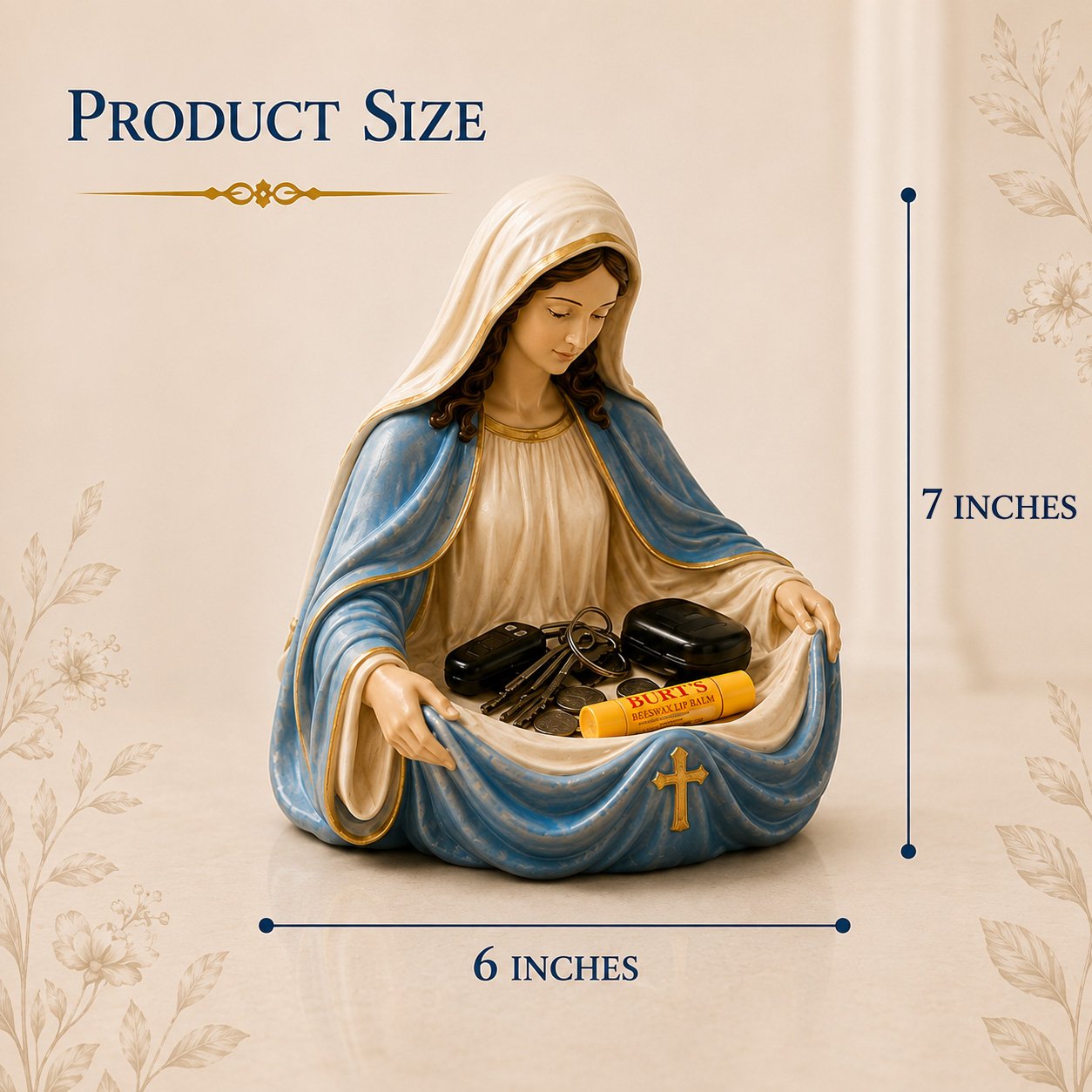 Virgin Mary Catch-All Bowl