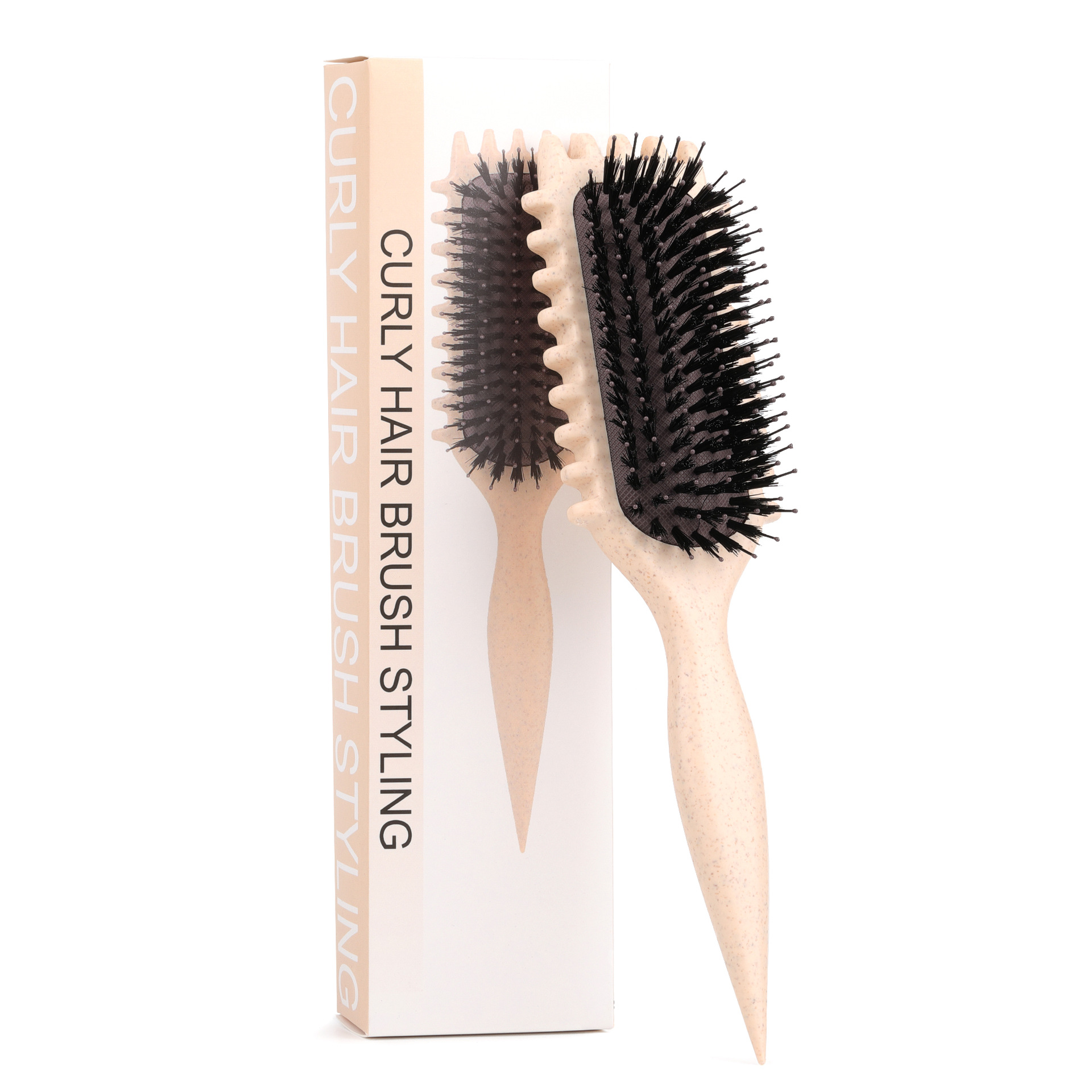 Curling Brush—Define curls, reduce frizz, and achieve a smooth style