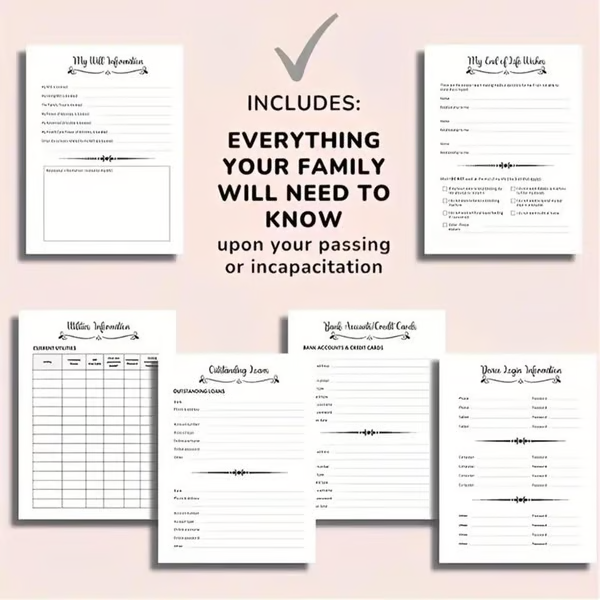 🌻2026 Spring Sale 50% OFF🎁End of Life Planner