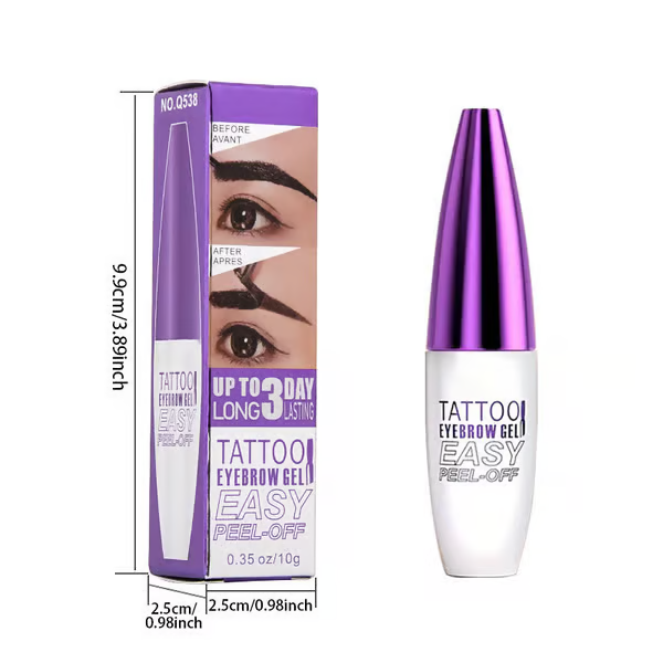 【🎉LAST DAY BUY 1 GET 1 FREE🎉】TODAY ONLY $7.49 EACH ！!Semi-Permanent Tattoo Eyebrow Gel
