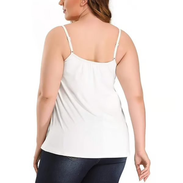 🏆LAST DAY SALE 49% OFF🔥Loose-fitting Tank Top With Built-in Bra
