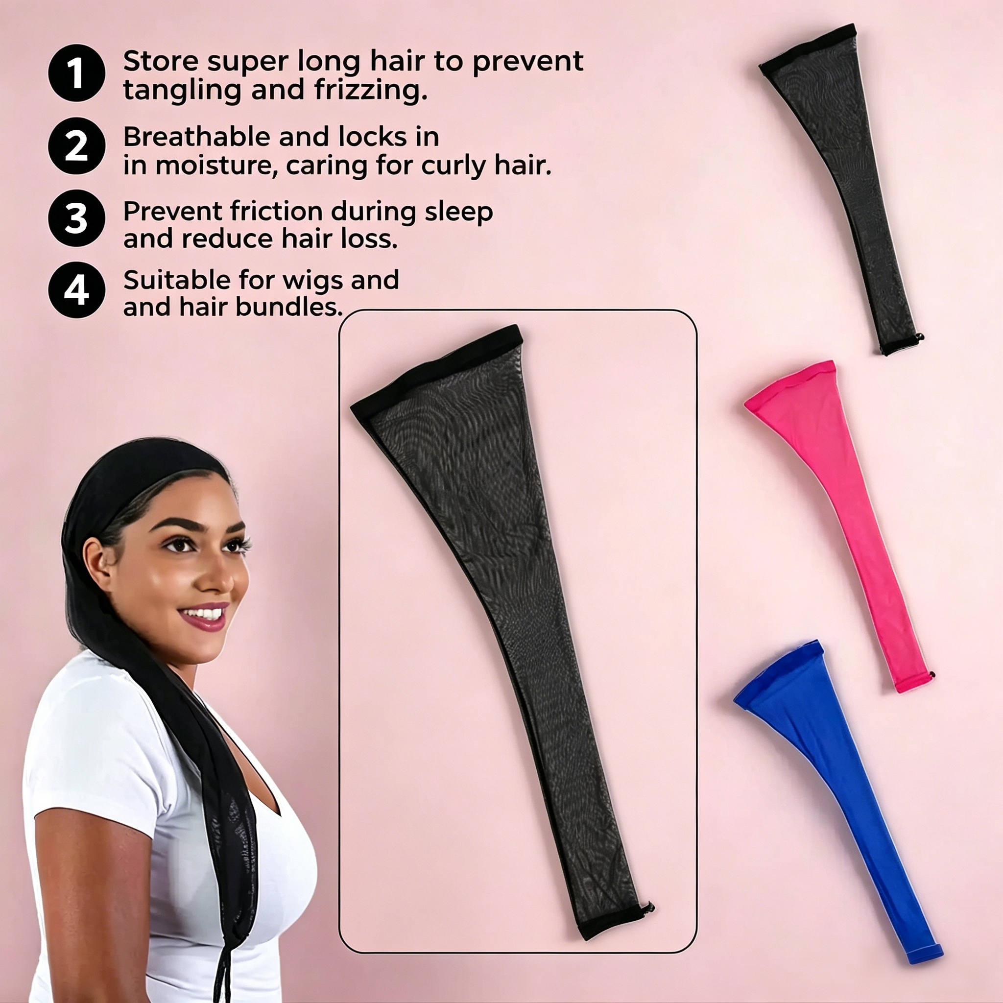 🏆Only $9.99Last Day Promotion! 🎉Hairweave Sleeve-Fashionable Design - Haircare