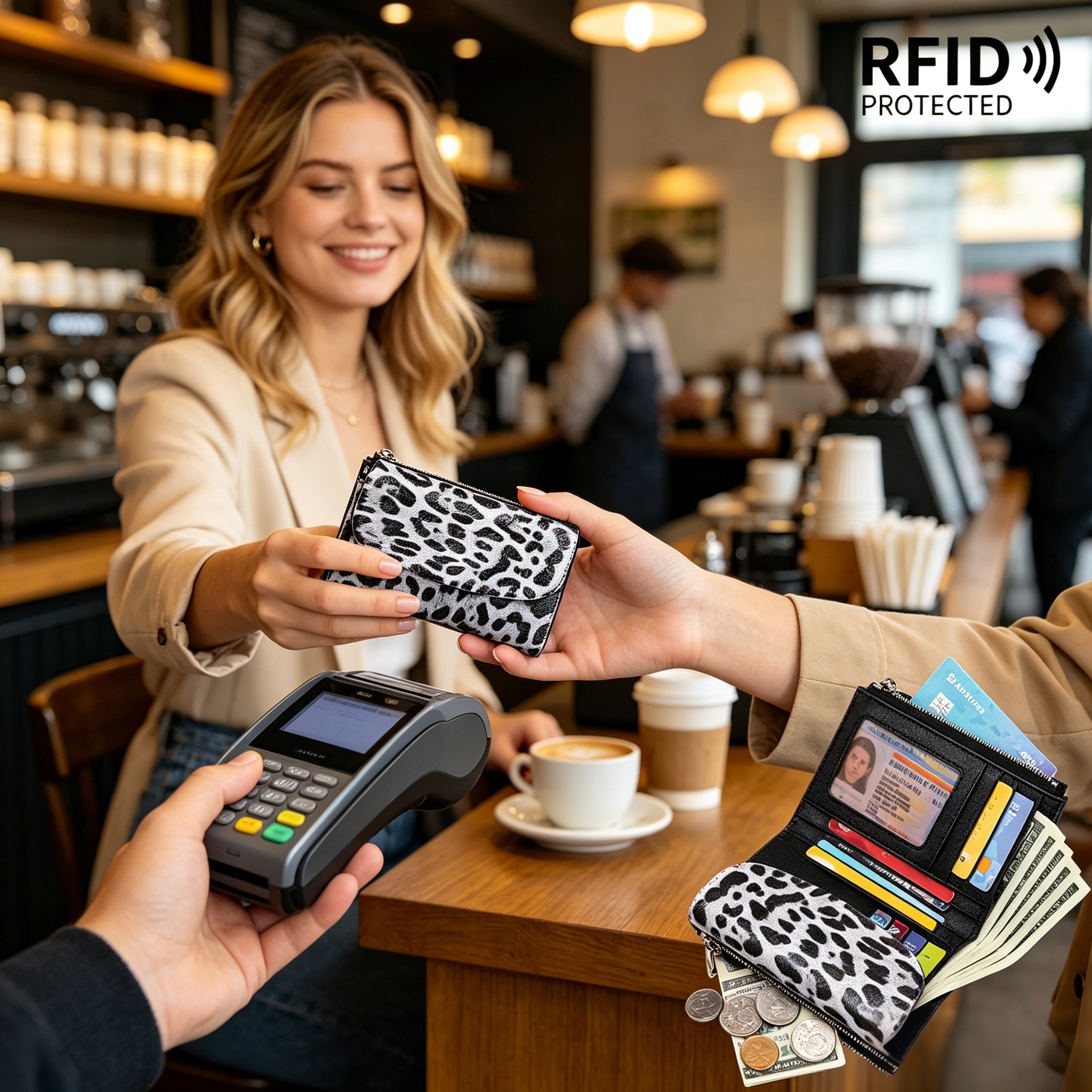 ✨2026 New Arrival 50% OFF🎁⏰Unisex Pebble Real Leather RFID Wallet🔥