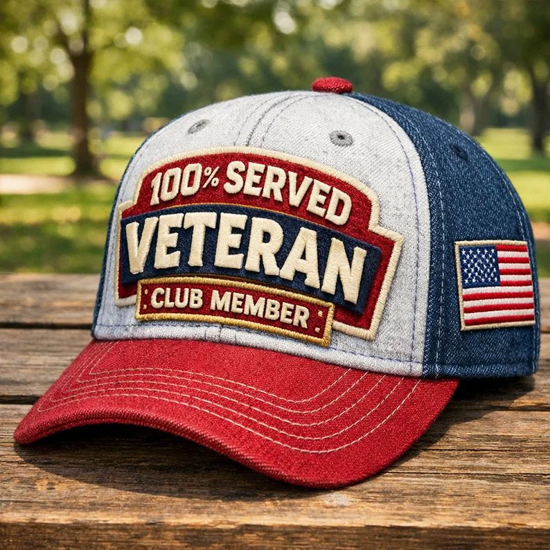 Veteran Club – Lifetime Member Baseball Cap