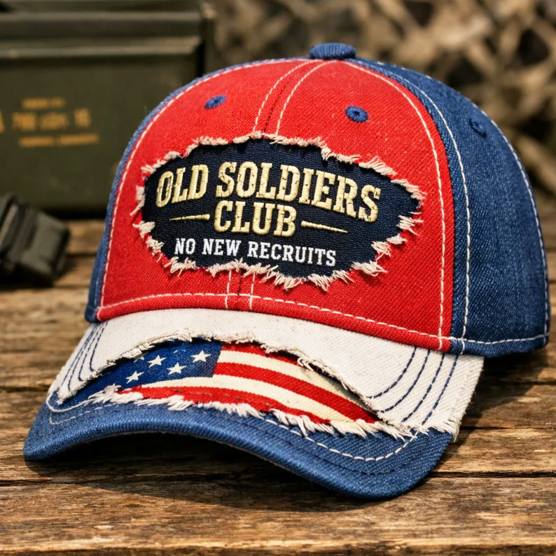 Old Soldiers Club Vintage Cap