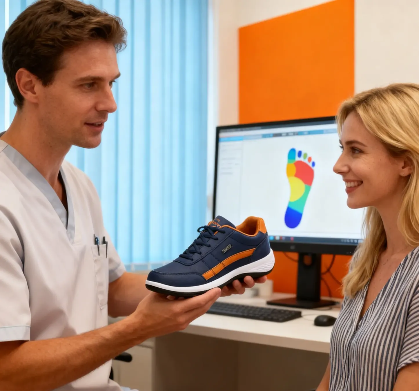 (🔥50% έκπτωση - Είστε έτοιμοι?!)⏰ - Μαλακά και άνετα ορθοπεδικά παπούτσια - Εργονομικά σχεδιασμένα (ανακουφίζουν εύκολα από τον πόνο στα πόδια)