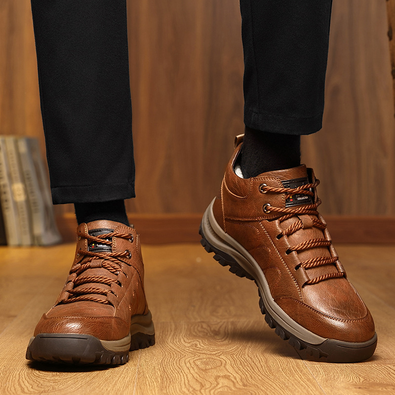 (🔥Hoje com 50% de desconto - não perca) Sapatos de couro italiano macios e confortáveis ​​​​- design ergonómico (permitirá caminhar o dia todo sem se sentir cansado)