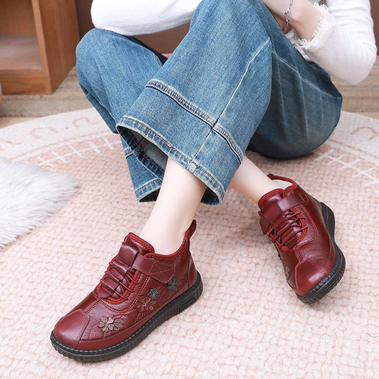 (🔥50% отстъпка днес - не пропускайте!)⏰ - Меки и удобни маркови вълнени ортопедични обувки - Ергономичен дизайн (облекчава болката в краката)