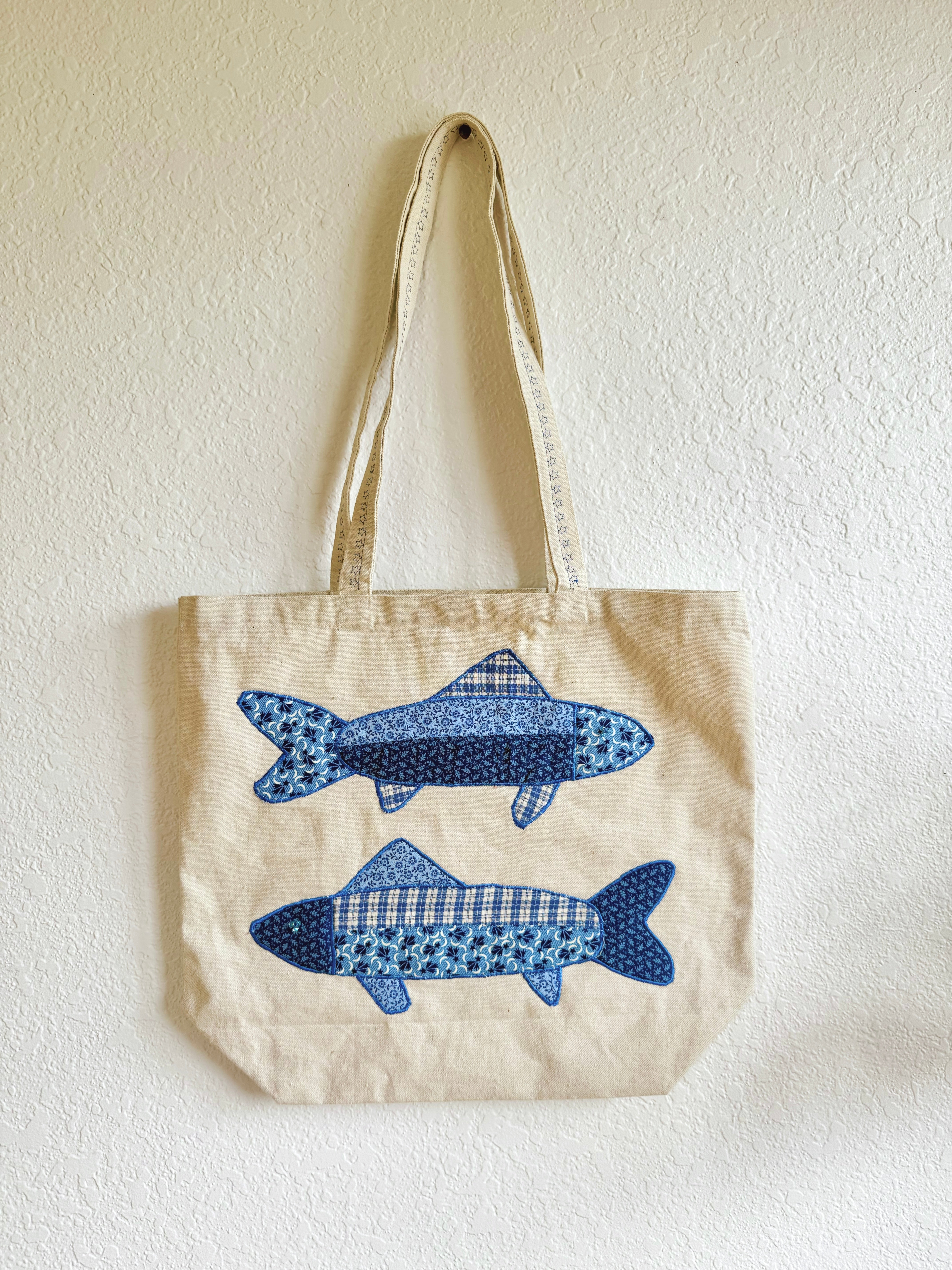 Blue Fish Tote