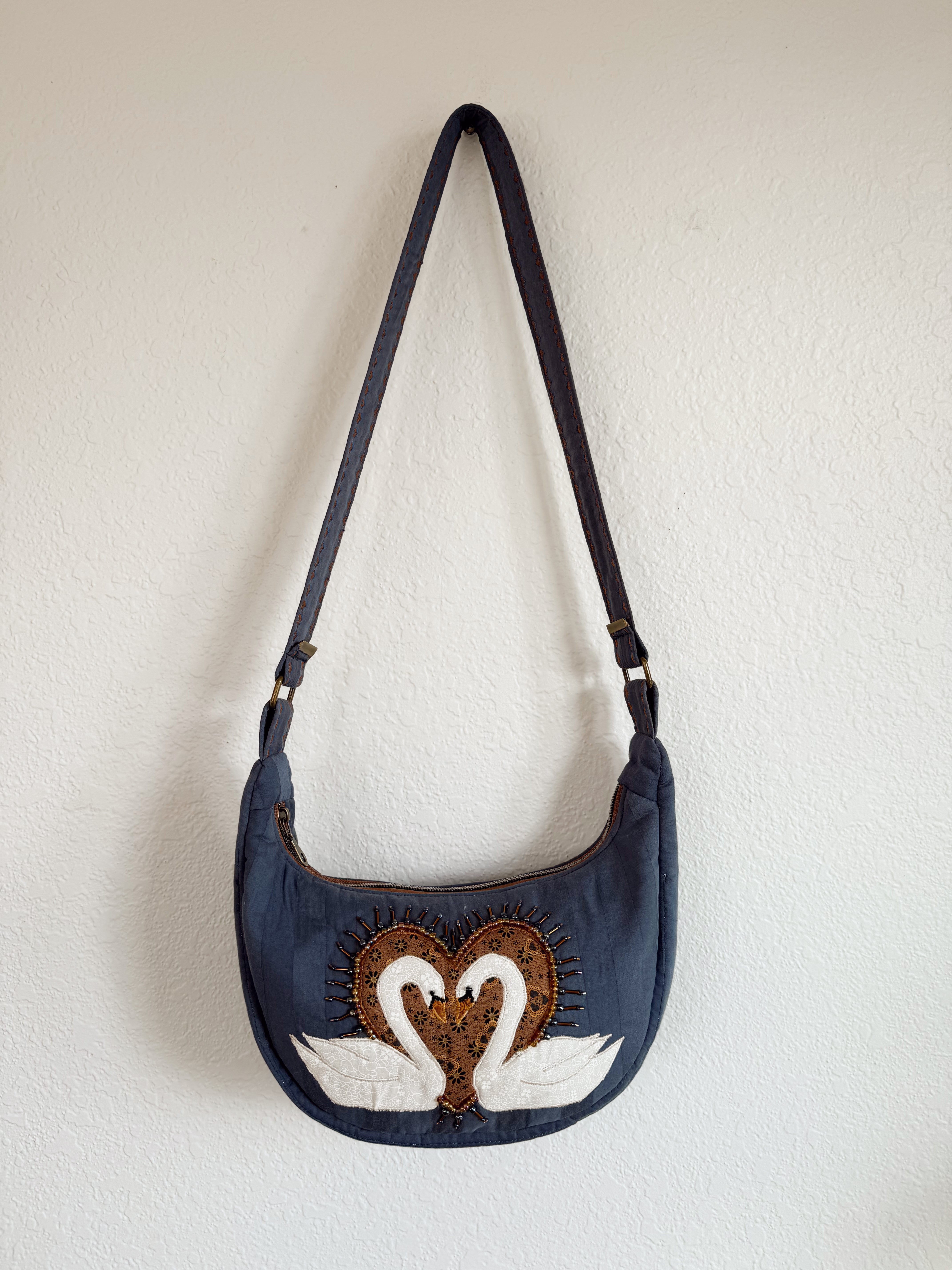 Copper Swan Purse