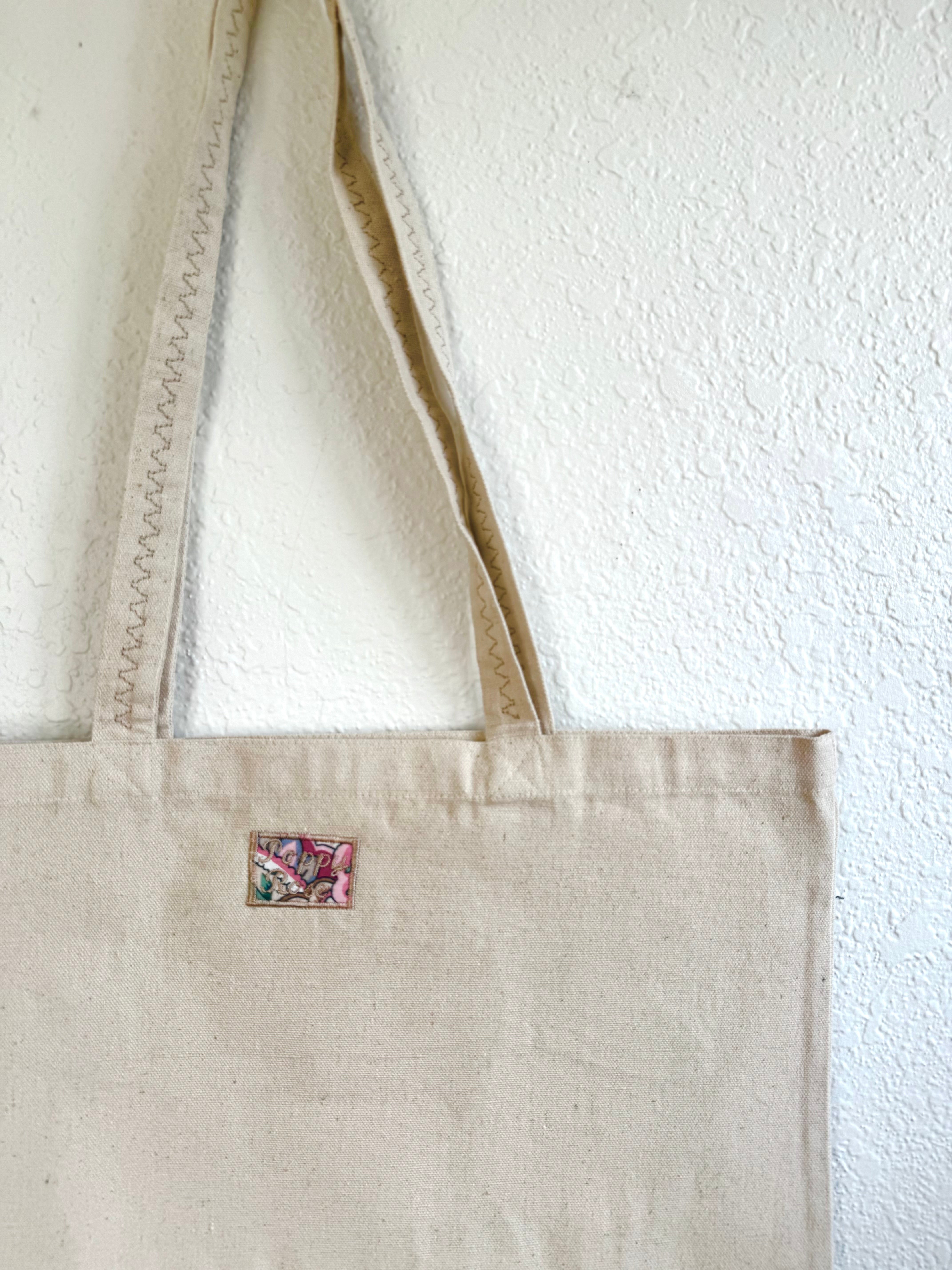 Pink & Mint Fish Tote