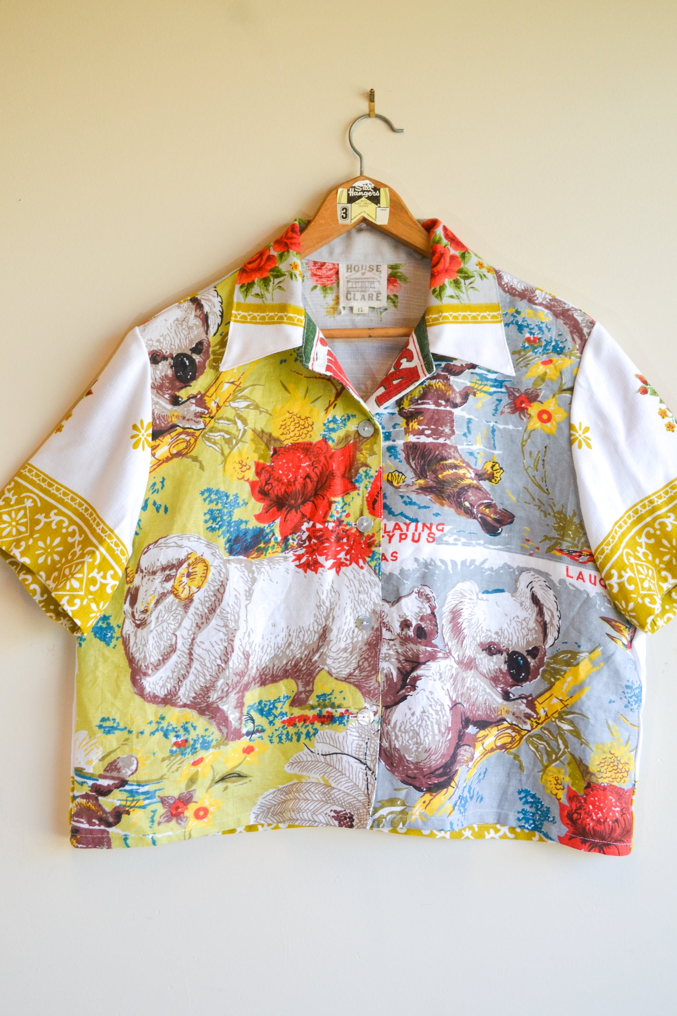 Button Up Shirt | Animal Love | Large