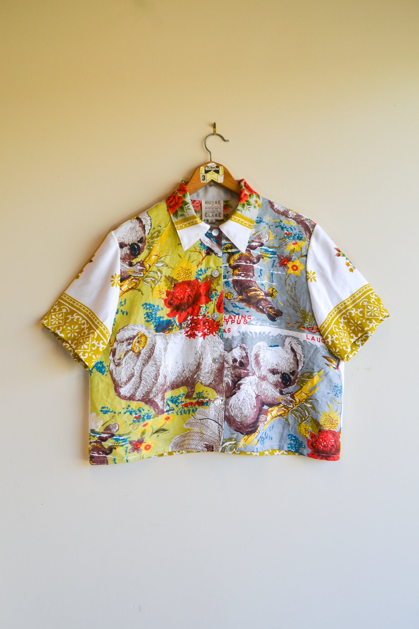 Button Up Shirt | Animal Love | Large