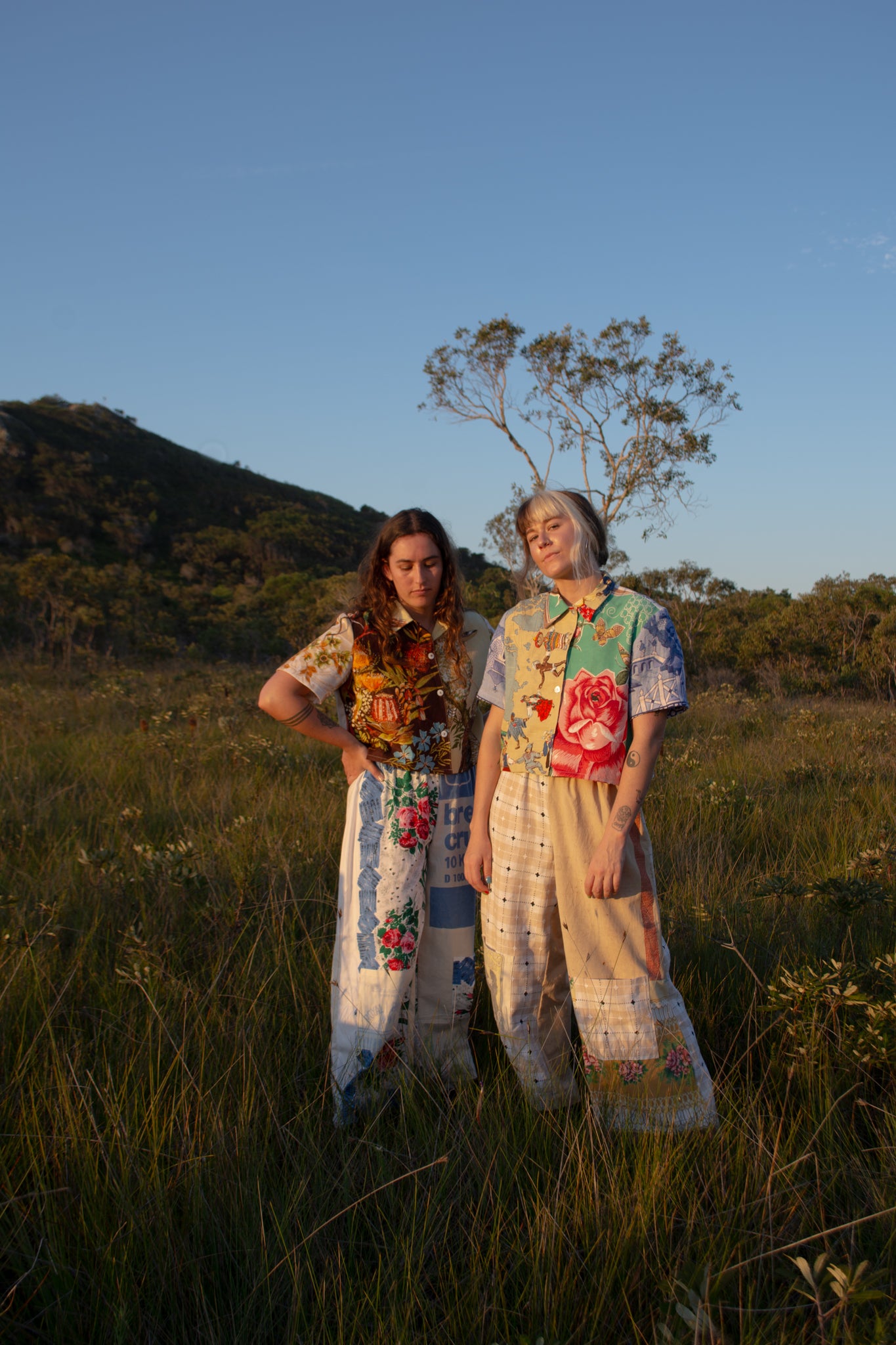 Button Up Shirt | Orange Blossom | Medium