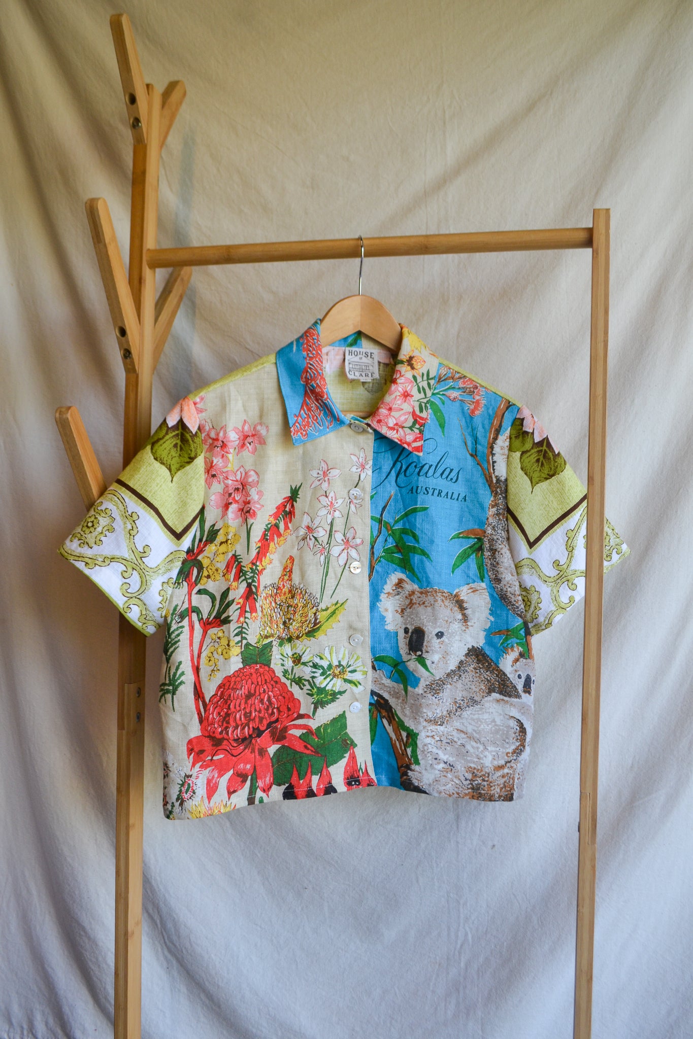 Button Up Shirt | Koalas | Large