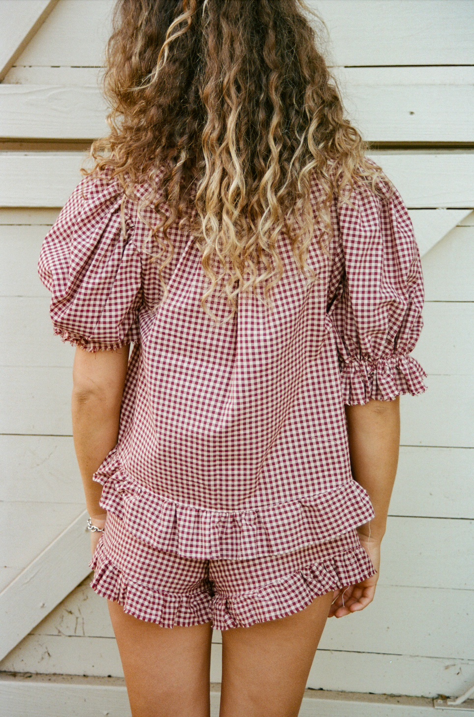 Boheme Shorties ~ Gingham