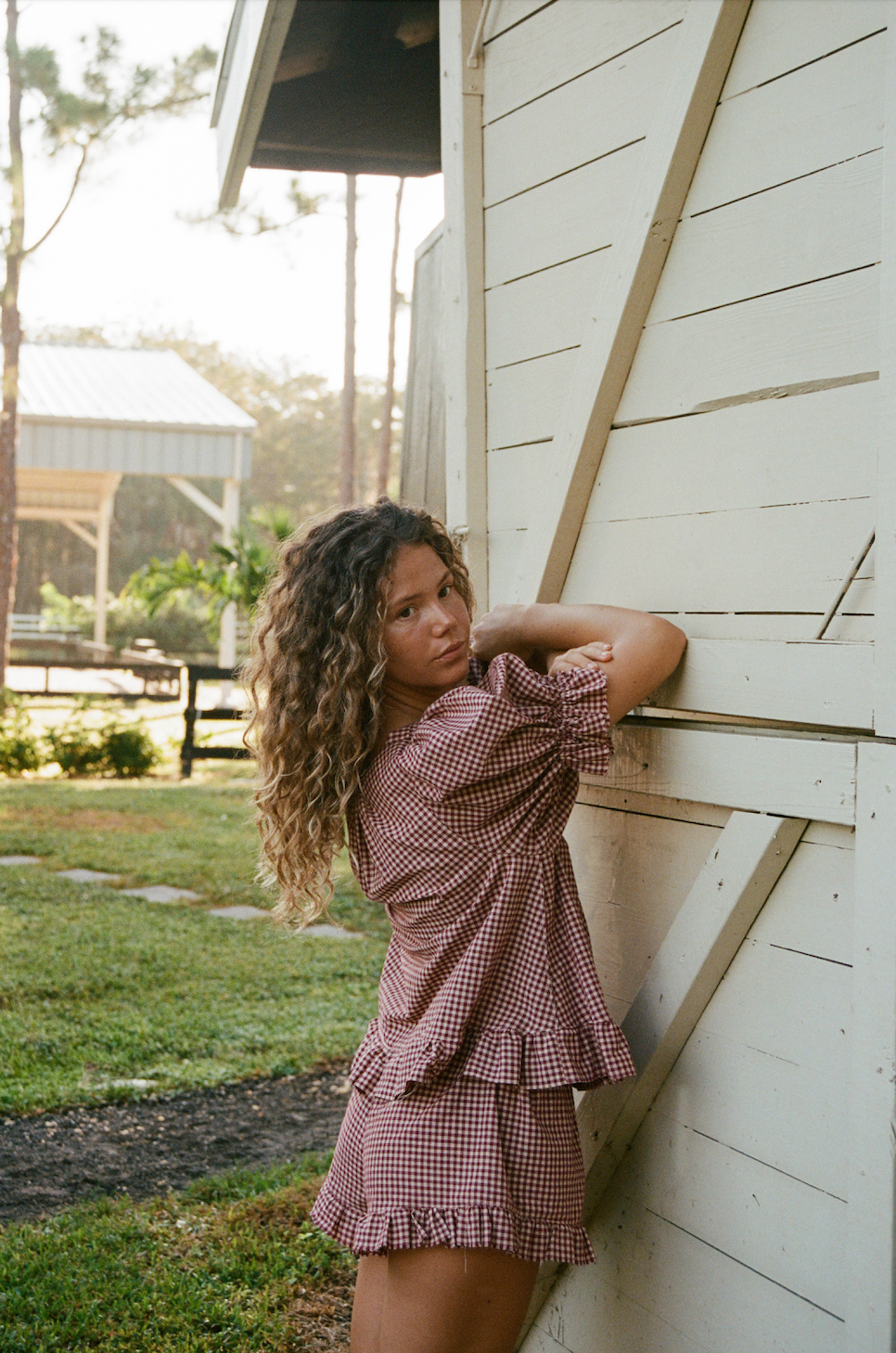 Boheme Shorties ~ Gingham