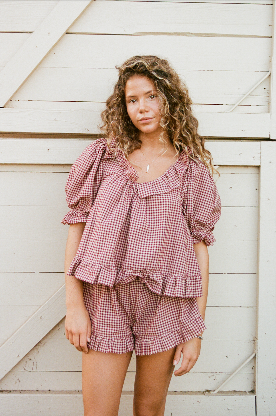 Boheme Shorties ~ Gingham