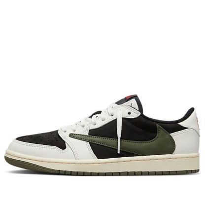 Aithtr Jordthtan1 Retro Low OG SP x Travis Scott 'Medium Olive' DZ4137-106