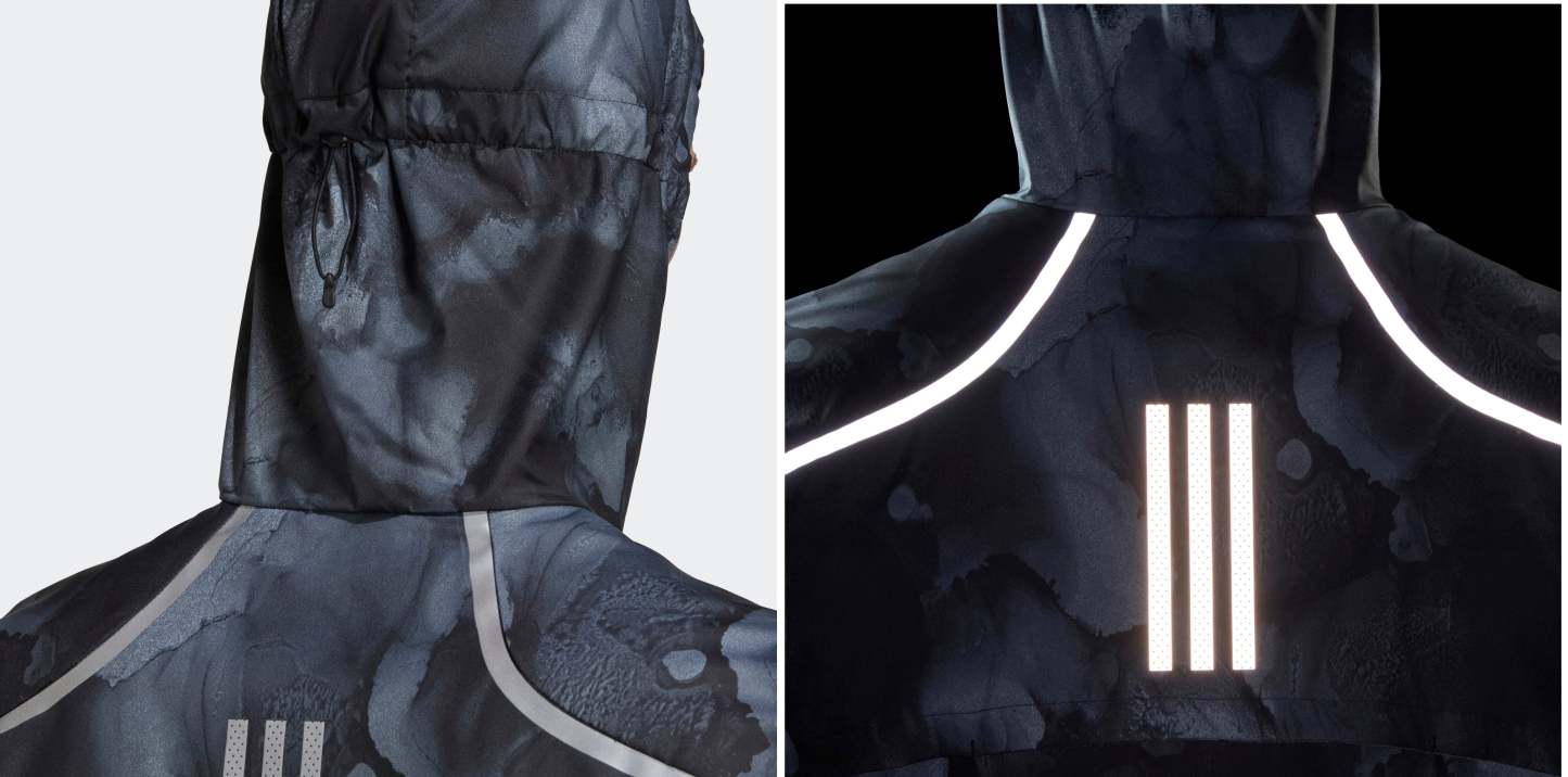 Men ? Running Marathon Fast Graphic Jacket HE4562