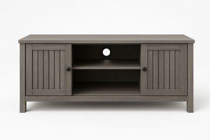 TV-Schrank Holz Grau 120cm-Jardinaurorazen