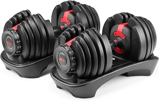 Adjustable Dumbbells Strength Training & Home Fitness