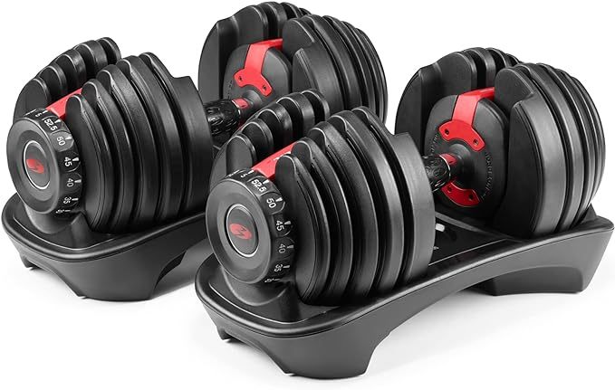 Adjustable Dumbbells Strength Training & Home Fitness