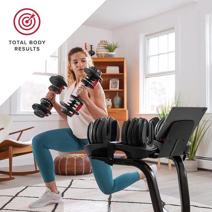 Adjustable Dumbbells Strength Training & Home Fitness