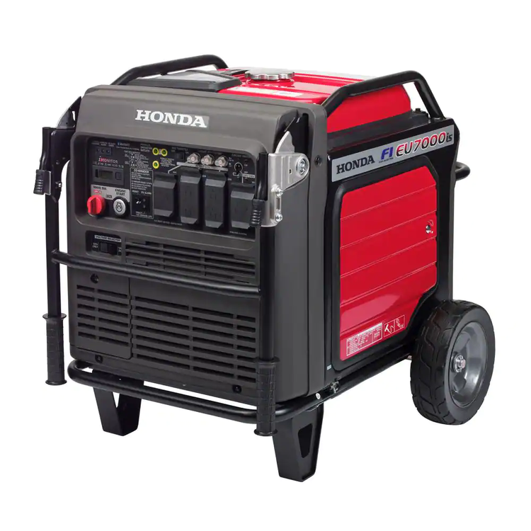 (🔥Clearance Sale!) EU7000ISNAN 7000-Watt 120/240-Volt Inverter Generator with CO-MINDER - 49-State
