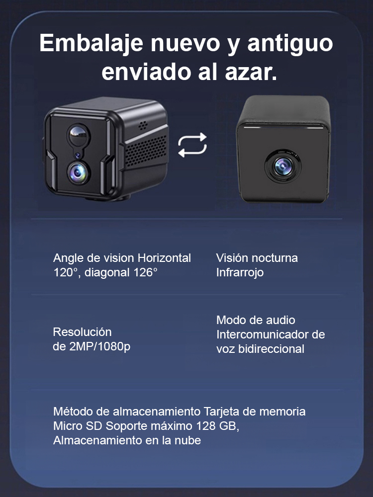 💰¡No necesitas Wi-Fi ni cables, y lo mejor: nunca pagarás una cuota mensual! 🚀Cámara oculta inalámbrica en alta definición