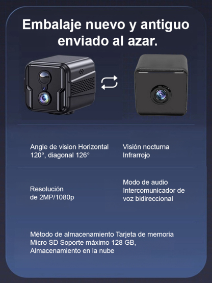 💰¡No necesitas Wi-Fi ni cables, y lo mejor: nunca pagarás una cuota mensual! 🚀Cámara oculta inalámbrica en alta definición