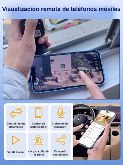 💰¡No necesitas Wi-Fi ni cables, y lo mejor: nunca pagarás una cuota mensual! 🚀Cámara oculta inalámbrica en alta definición