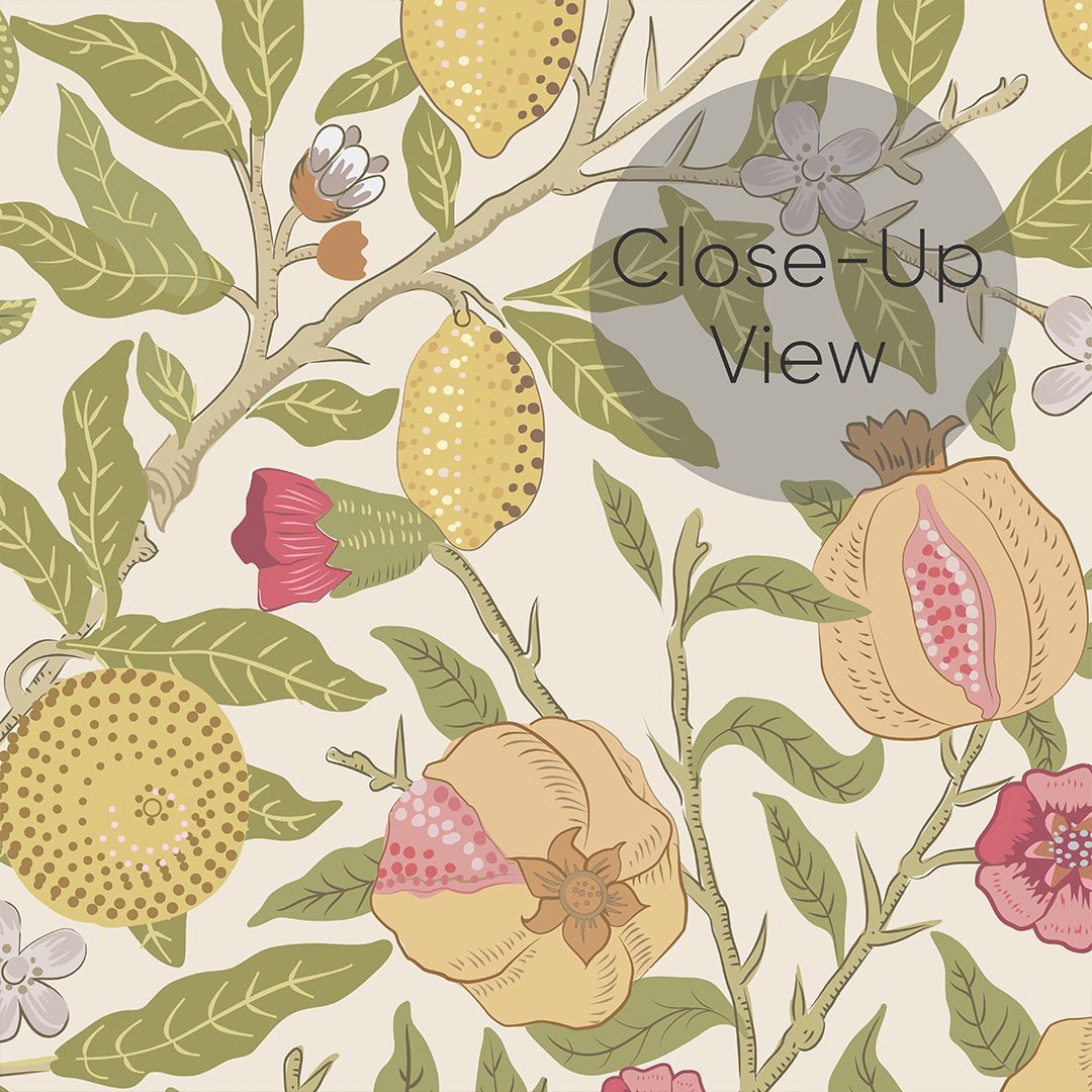 Papier peint Light Fruit ou Grenade de Morris