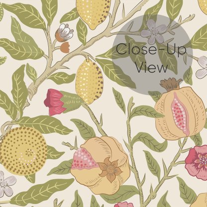 Papier peint Light Fruit ou Grenade de Morris