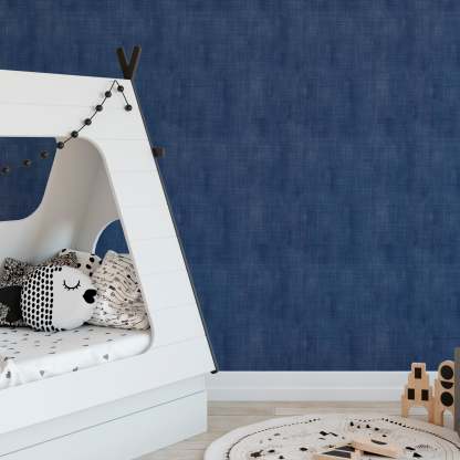 Papier peint texture denim bleu marine