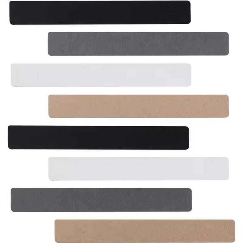 Bandes murales en feutre : tableau d'affichage avec épingles (5 pièces)