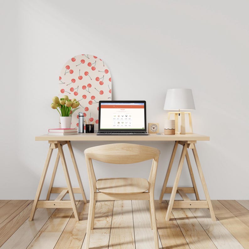 Tableau de messages magnétique mural feutrine colorée arquée