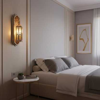 Applique murale en bois, décoration de style bohème