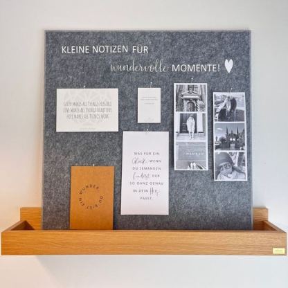 Tableau de messages mural feutrine pour notes et mémo