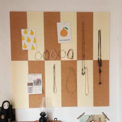 Tableau de messages mural liège décoratif maison et bureau