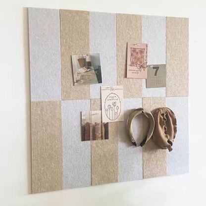 Tableau de messages mural liège décoratif maison et bureau