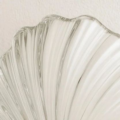 Applique murale coquillage doré, style moderne élégant