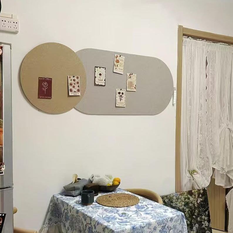 Tableau de messages mural feutrine ensemble décoration