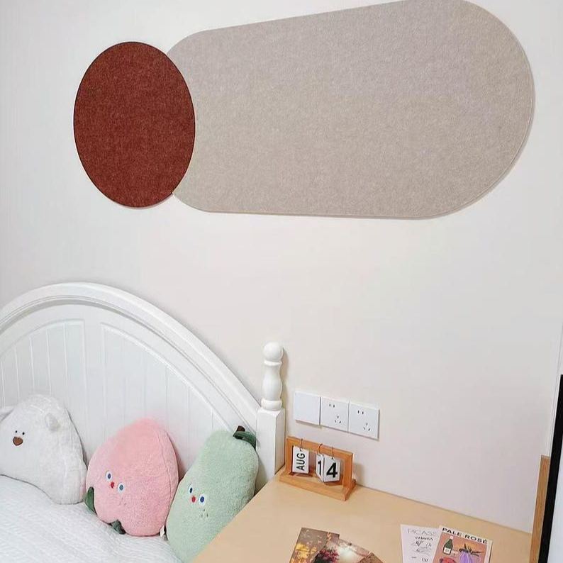 Tableau de messages mural feutrine ensemble décoration