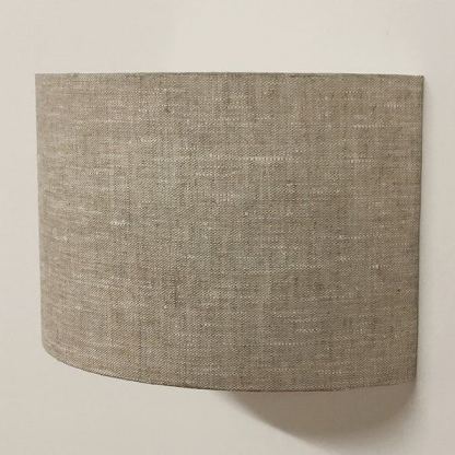 Applique murale Lin demi cylindre demi-lune carré idée cadeau noël anniversaire hygge zen scandinave slowlife décoration bord de mer