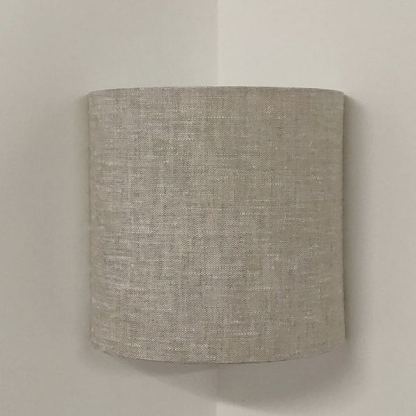 Applique murale Lin demi cylindre demi-lune carré idée cadeau noël anniversaire hygge zen scandinave slowlife décoration bord de mer