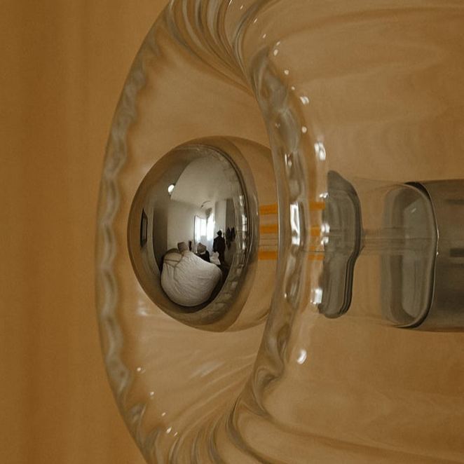 Applique murale en verre, décoration intérieure rétro minimaliste