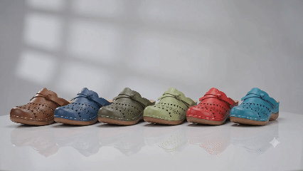 Replace with a hero image or GIF of a woman walking comfortably in Fleetheritage Women&rsquo;s Bowknot Sandals