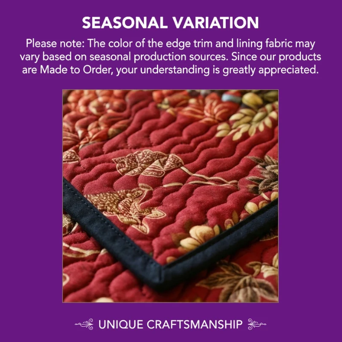 Jesus & Cardinals 3-Piece Quilted Bedding Set