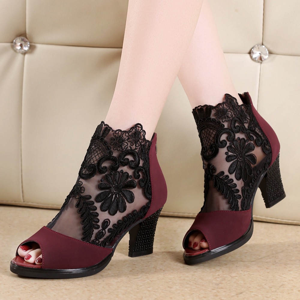 Orthopaedic High Heel Sandals